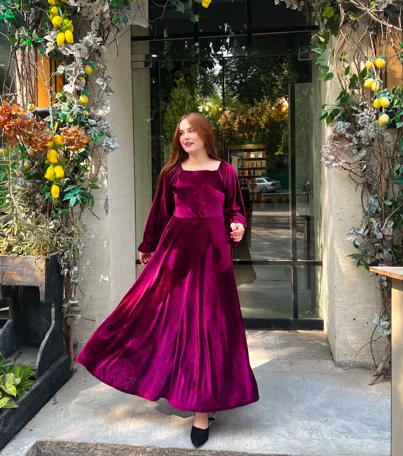 Faryal Floral Frock