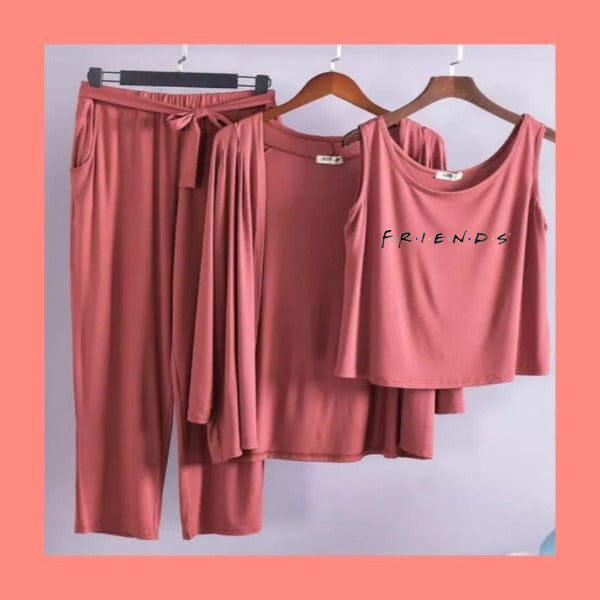 WOMENS NIGHTWEARS 3pcs