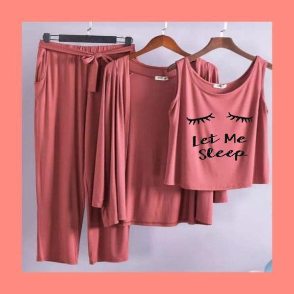 WOMENS NIGHTWEARS 3pcs