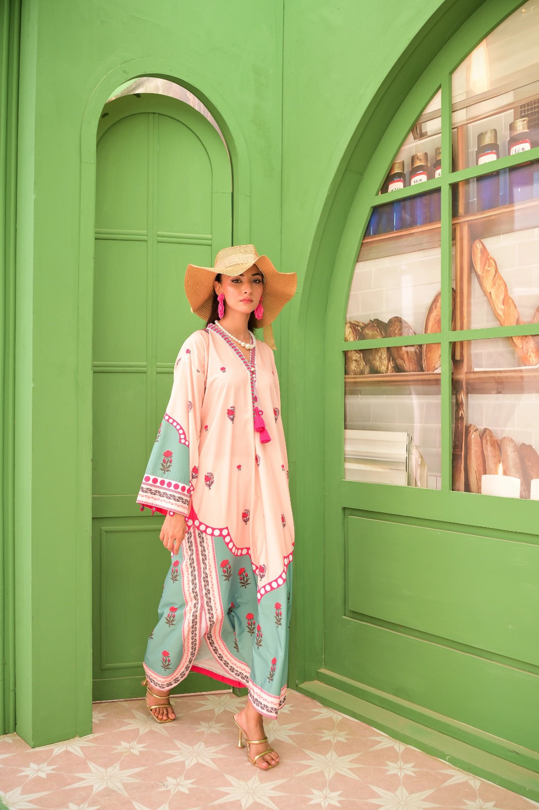 "NEW PRINTED LONG 2PC"