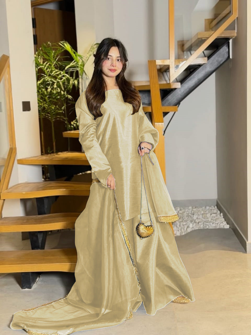 Sharara 3Pcs Suit
