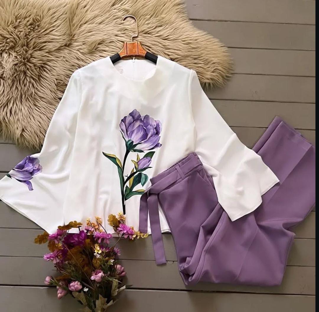 "FLORAL PRINTED CO-ORD SET"