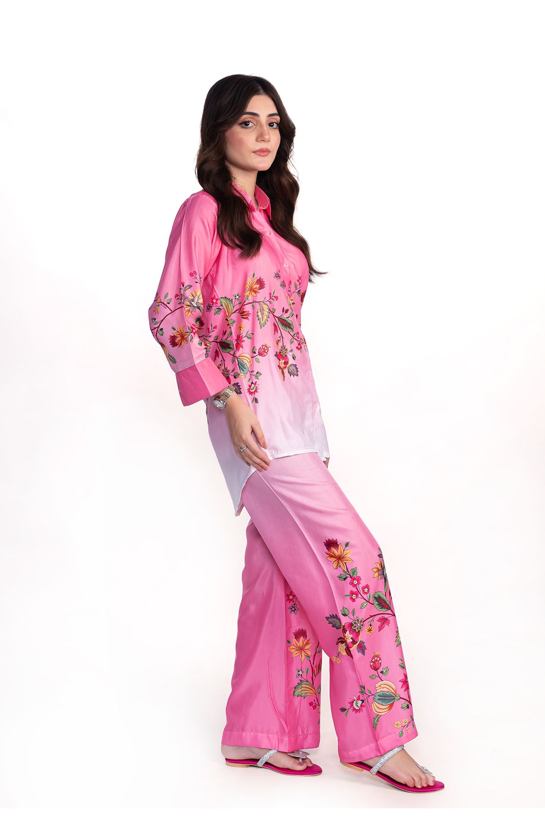 PINK PRINTED 2PCS