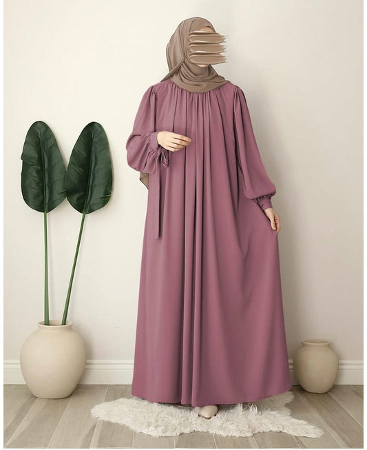 Lavendar abaya