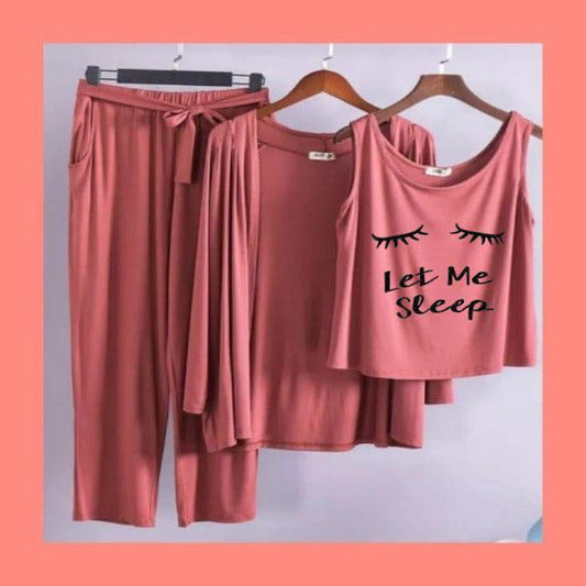 WOMENS  NIGHTWEARS  3pcs
