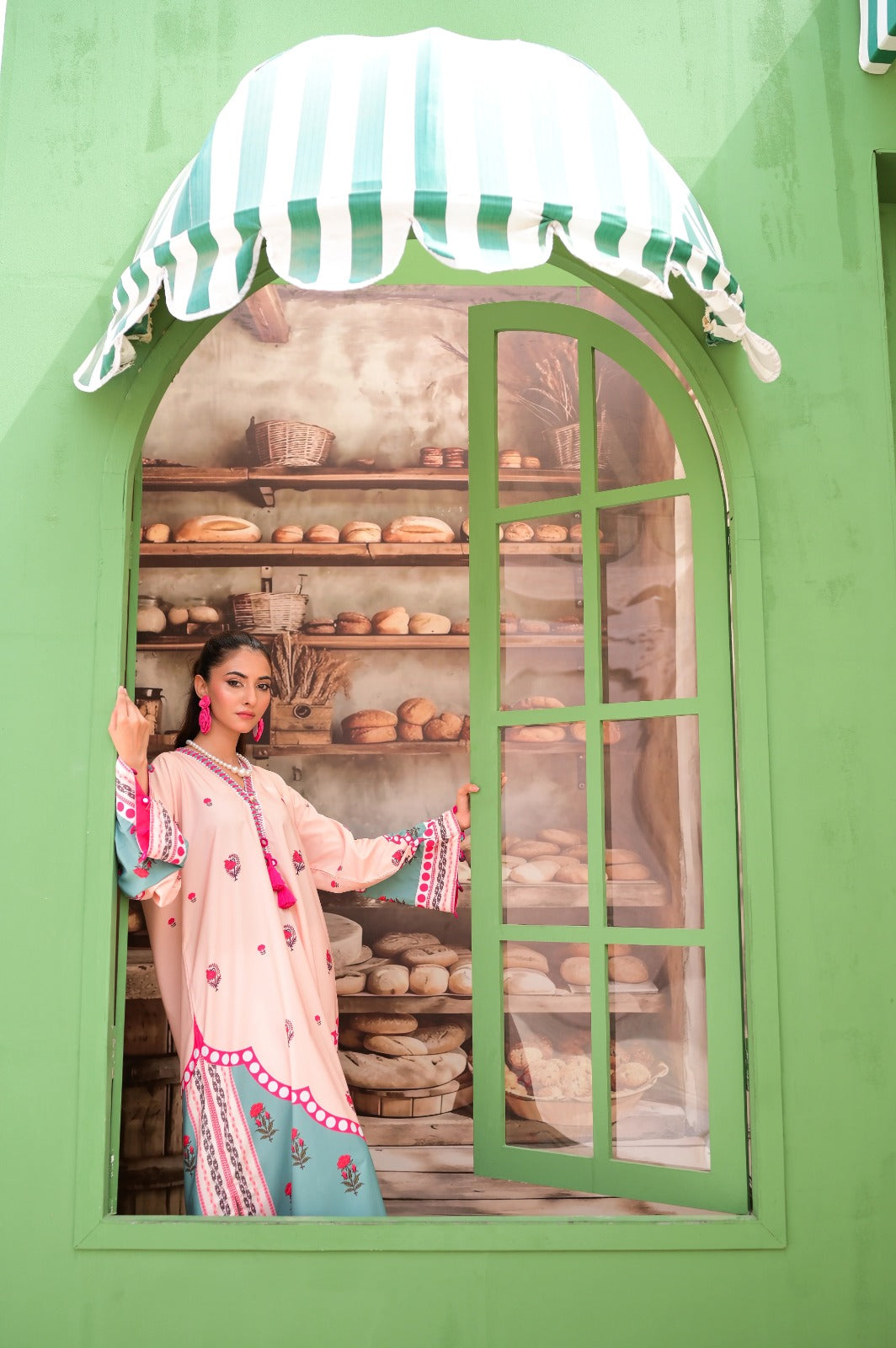 "NEW PRINTED LONG 2PC"