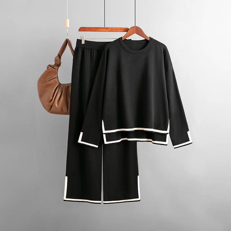 BLACK CO-ORD 2PC
