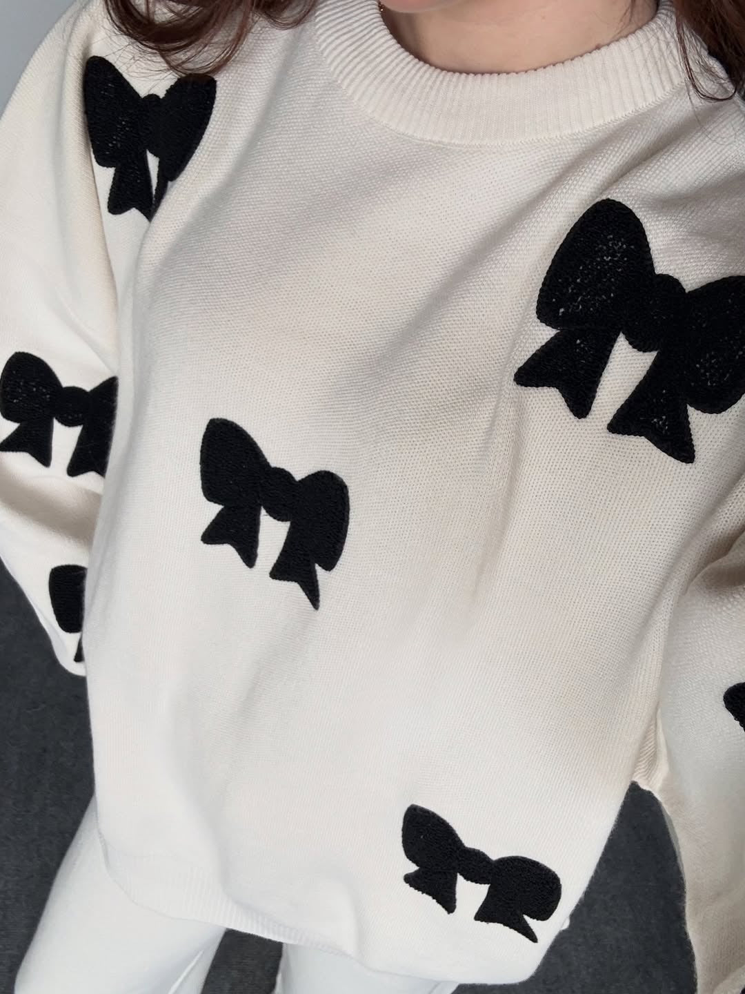 Bow Printed TrackSuit
