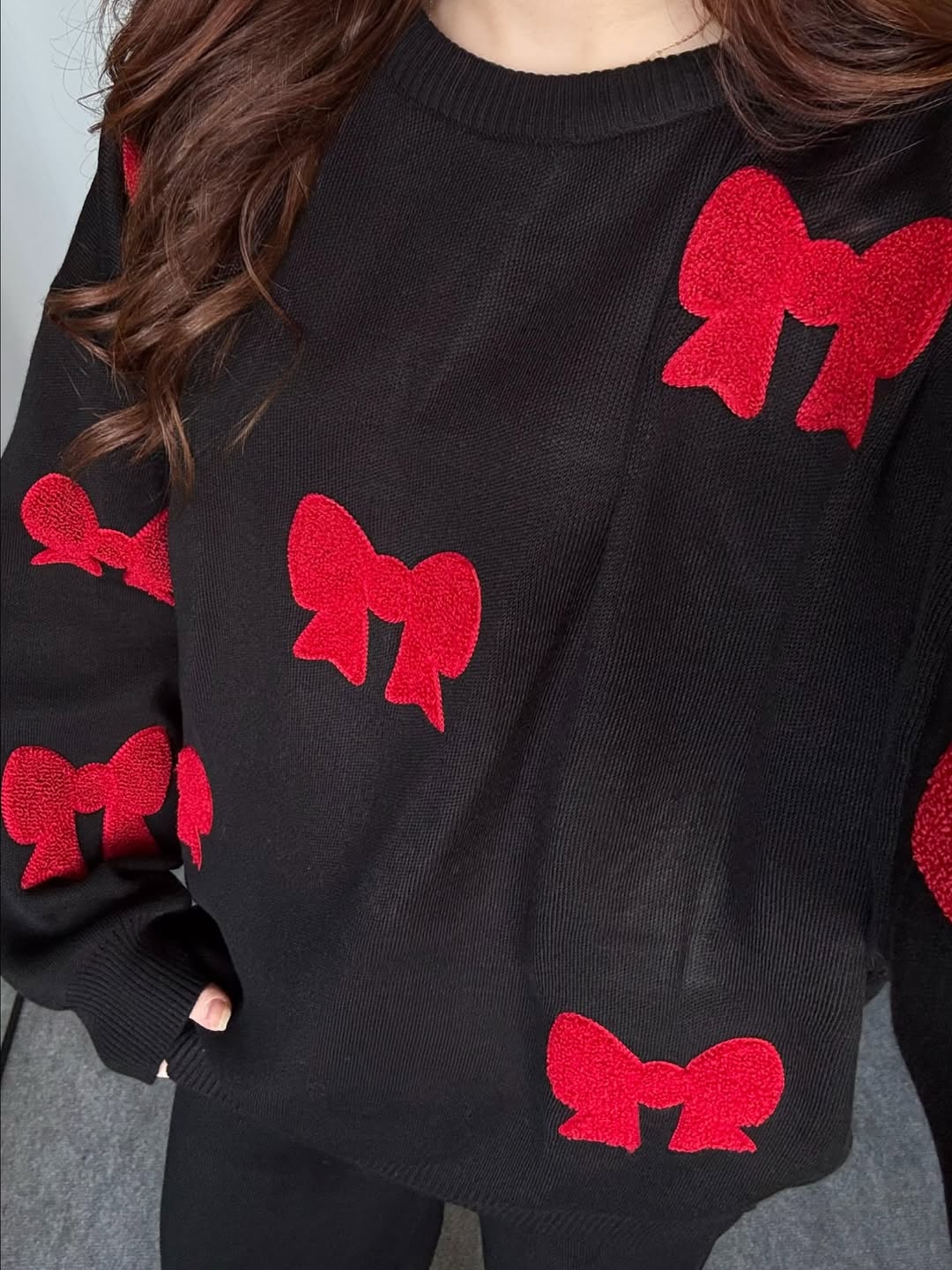 Bow Printed TrackSuit