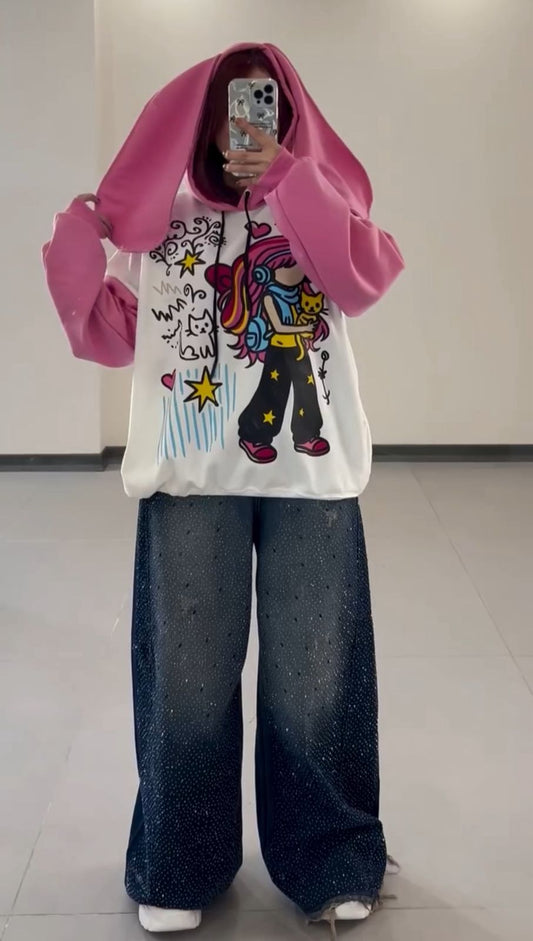 PINK POPPY HODDIE