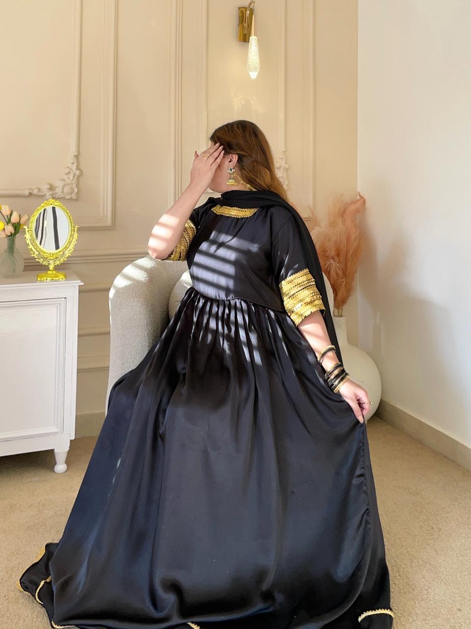 NOOR JAHAN 2PCS SUIT - Half Sleeves