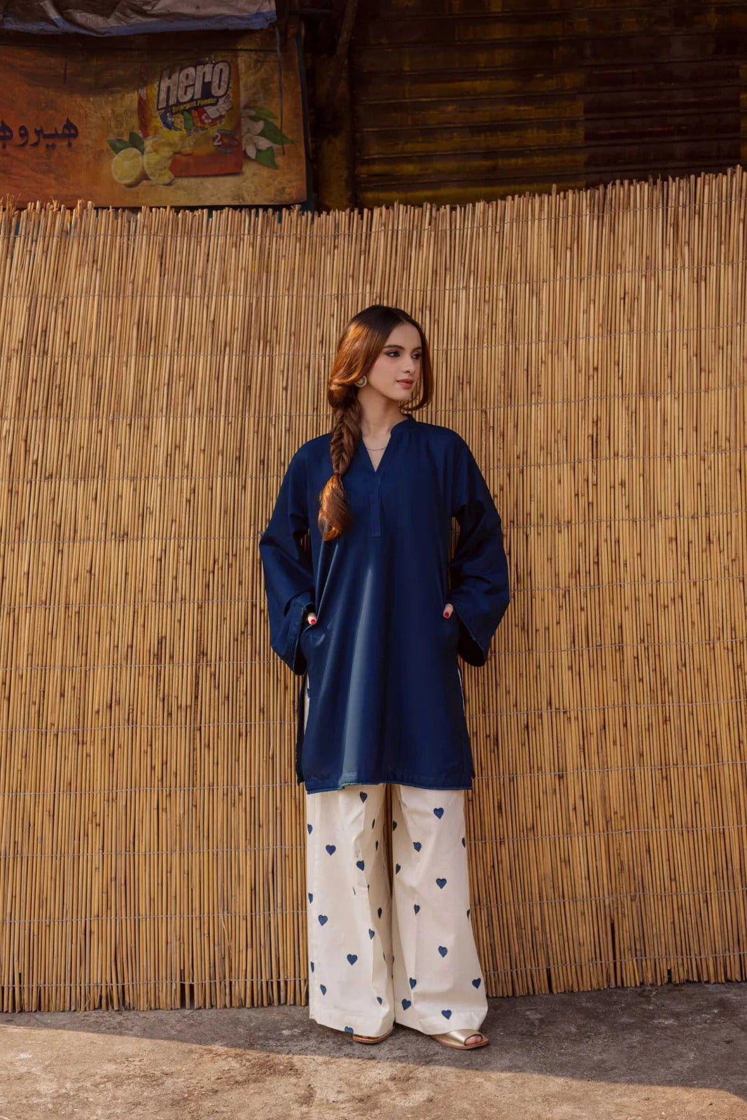 Heart_Print Pants Collection:5 Colours Tunics