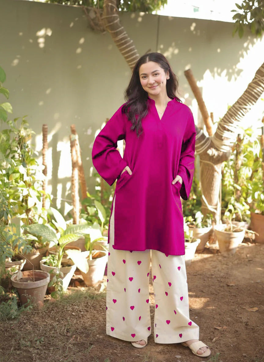 Heart_Print Pants Collection:5 Colours Tunics