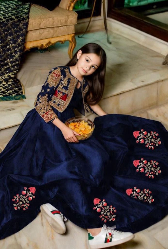 Kids Koti With Bunch Maxi