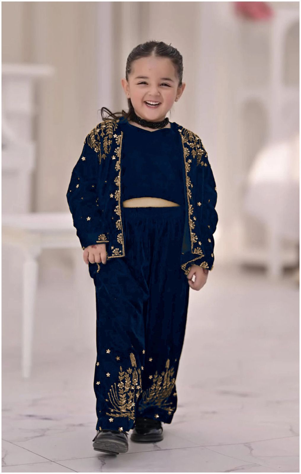 Kids Gown 3pcs Suit