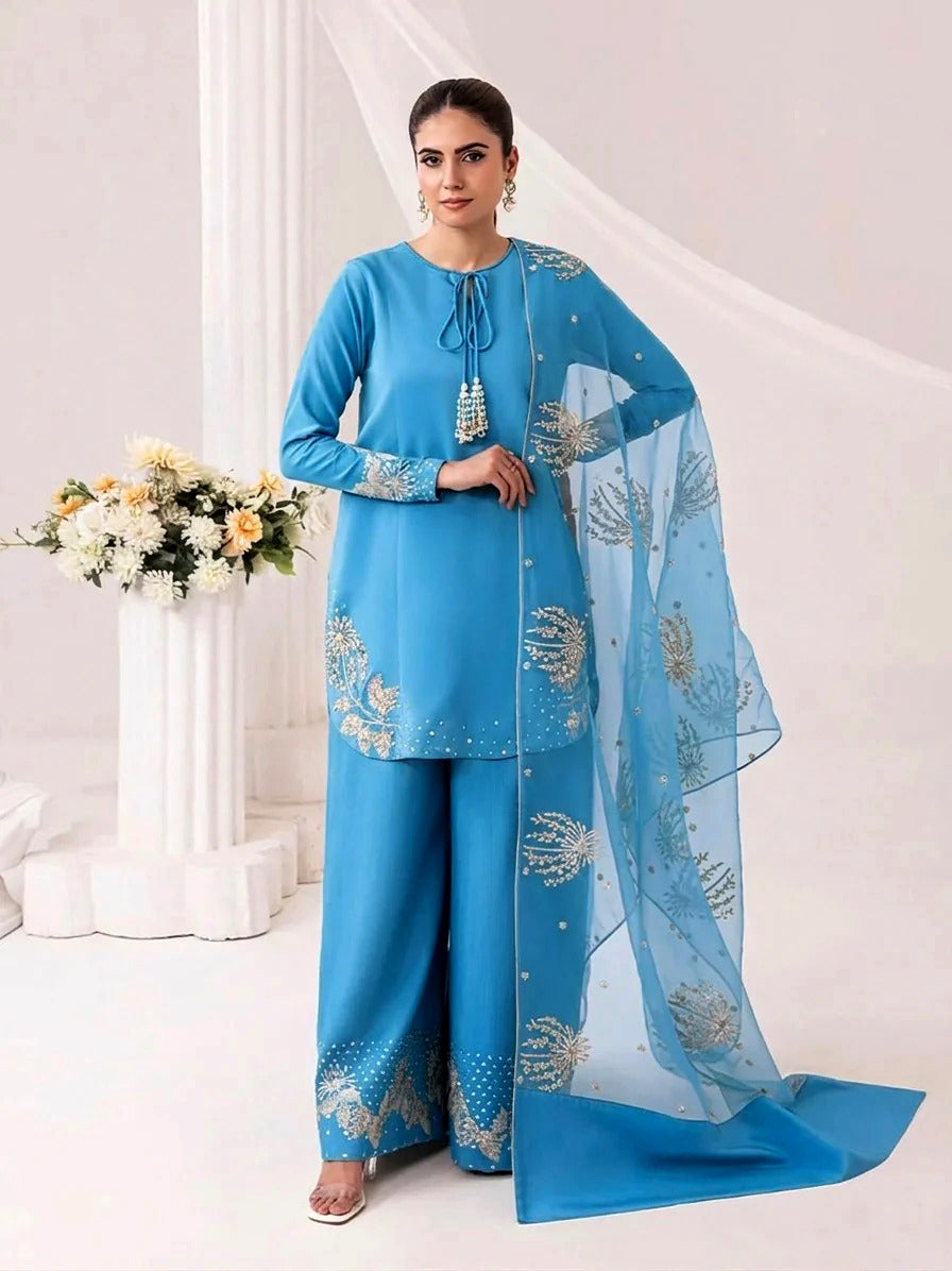 Silver/Golden Heavy Embroidery