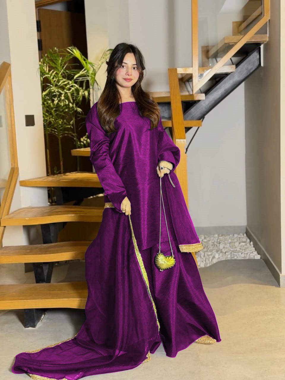 Sharara 3Pcs Suit