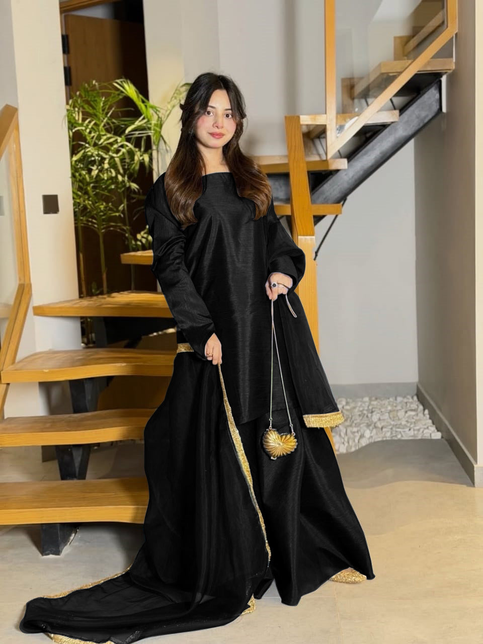 Sharara 3Pcs Suit