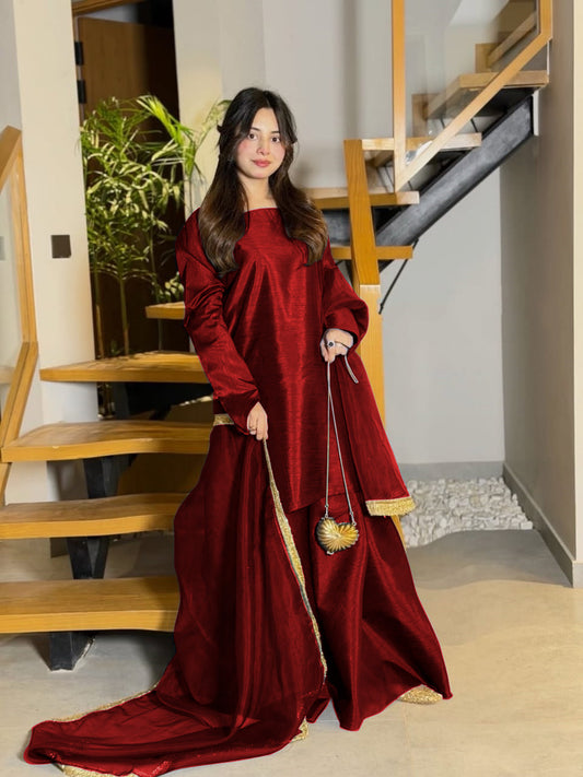 Sharara 3Pcs Suit
