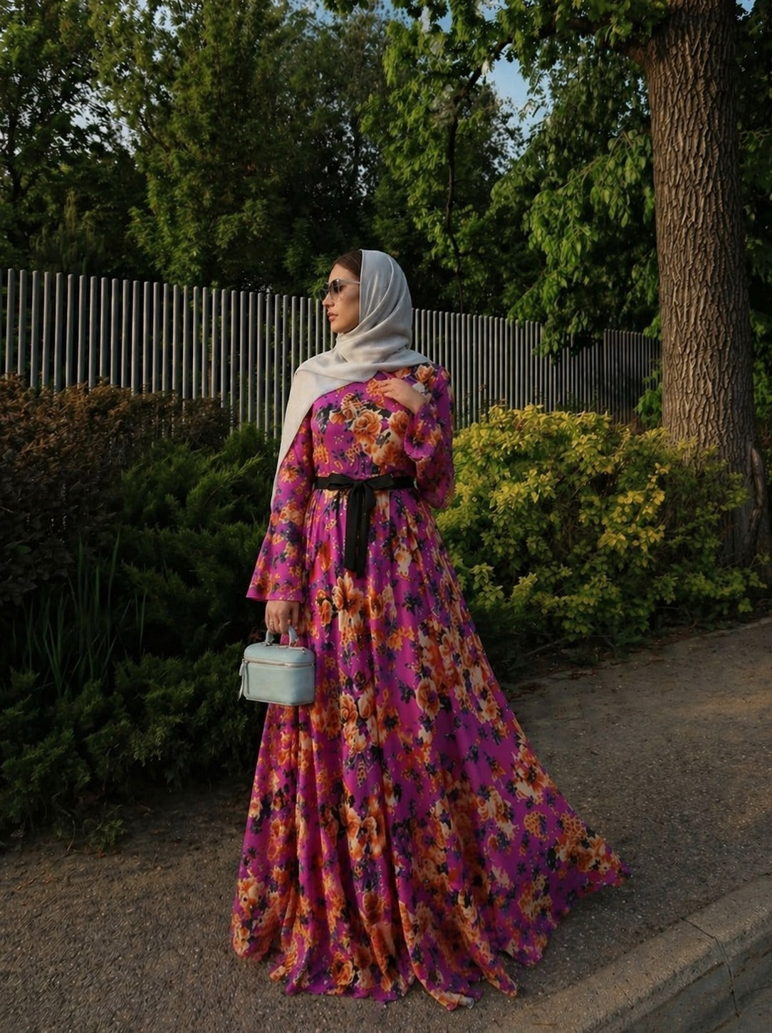 Chaffon Printed Maxi