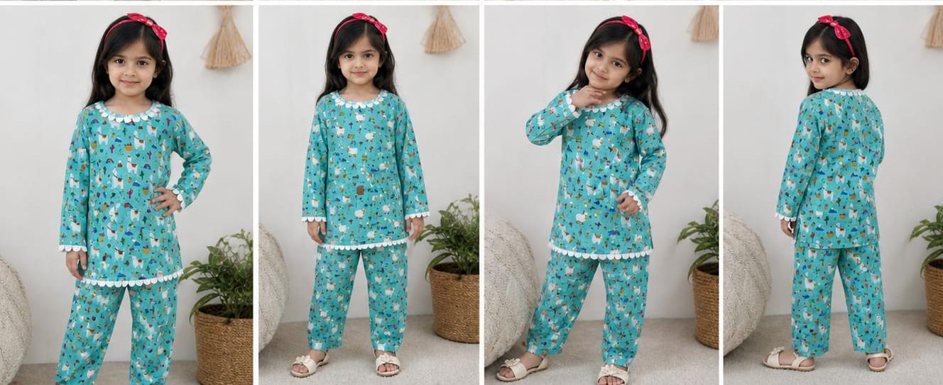 KIDS BAKRA EID PRINTED LAWN COLLECTION🐄🐐