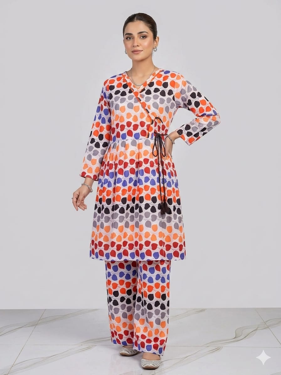 Summer Printed 2Pcs