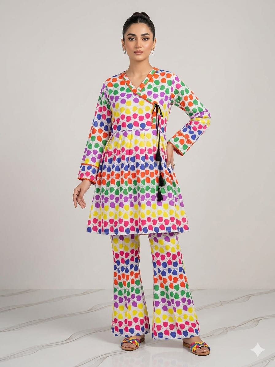 Summer Printed 2Pcs