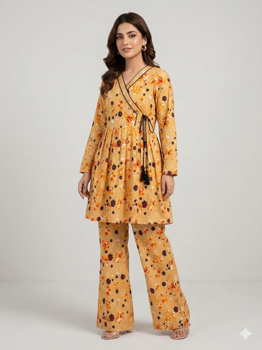 Summer Printed 2Pcs
