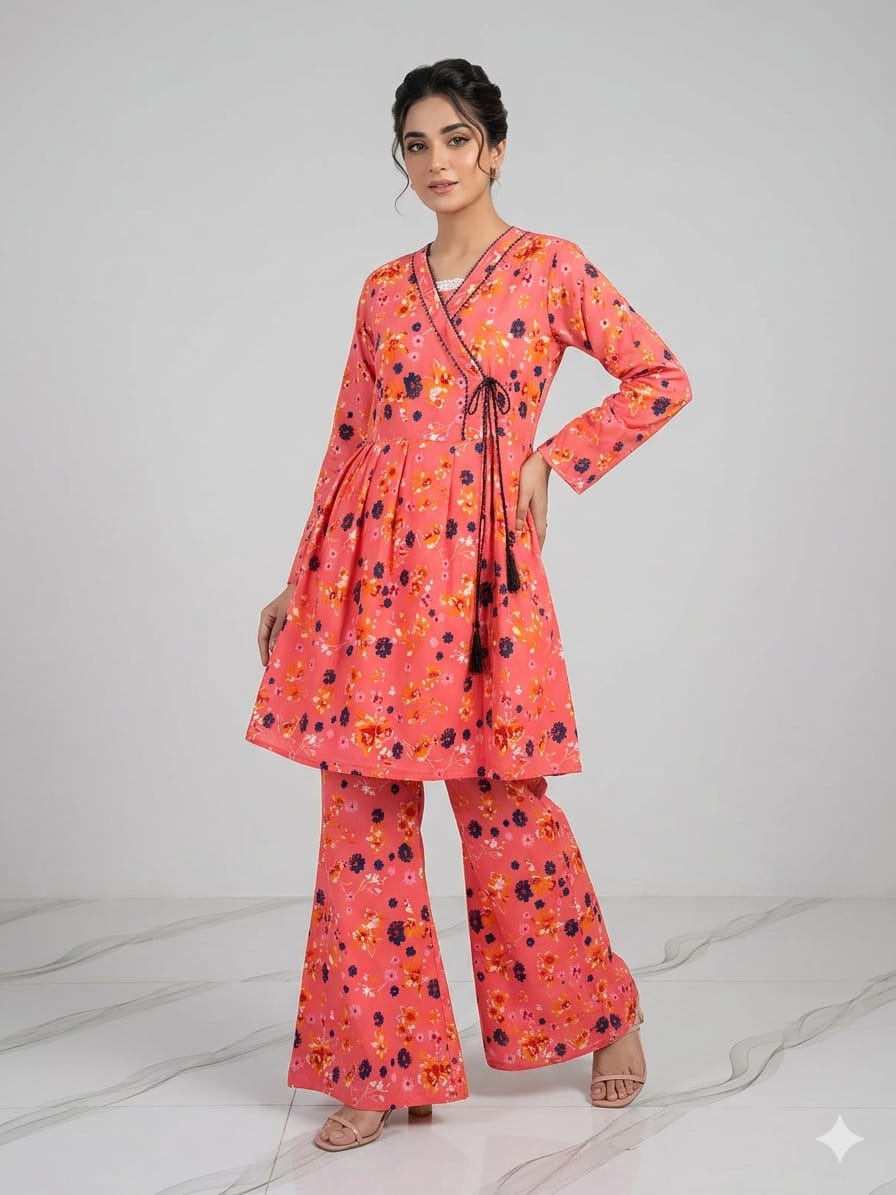 Summer Printed 2Pcs