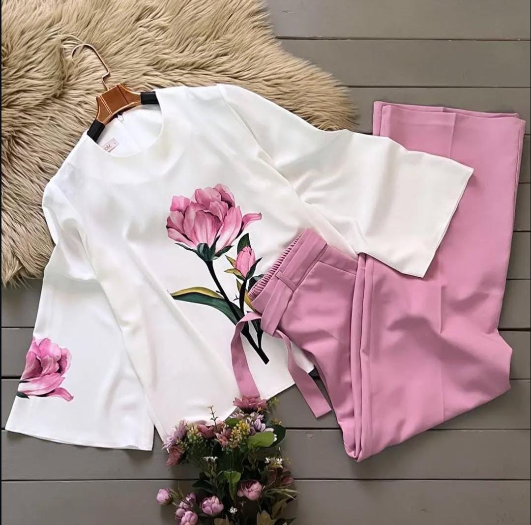 "FLORAL PRINTED CO-ORD SET"