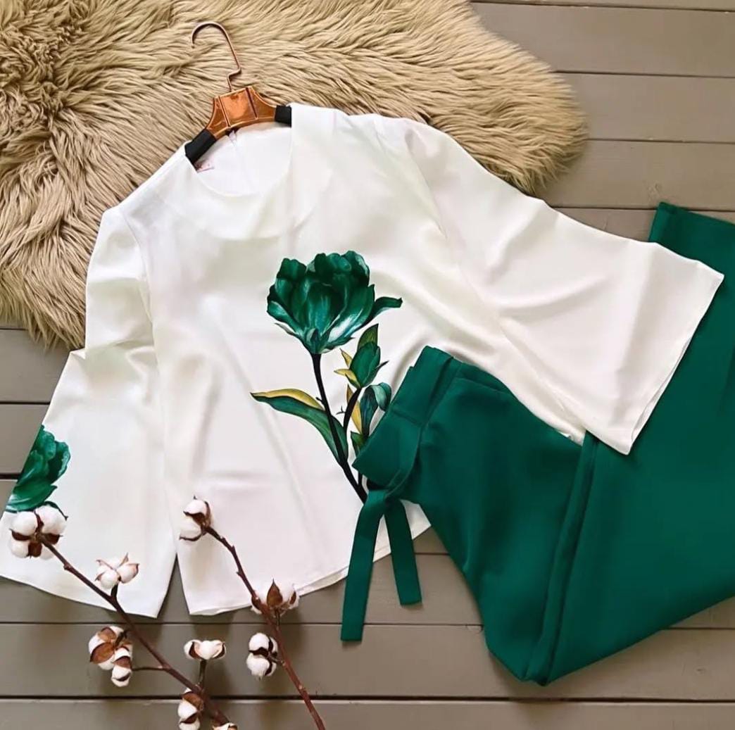 "FLORAL PRINTED CO-ORD SET"