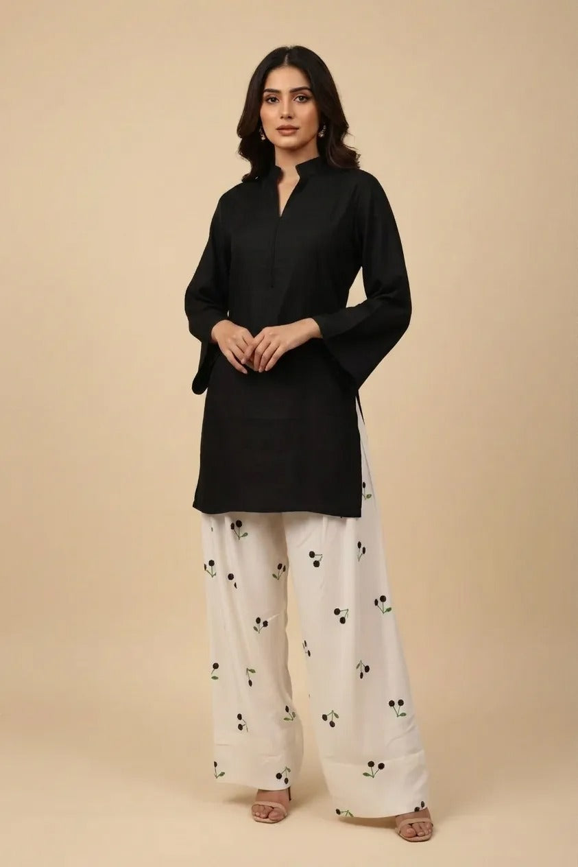 Cherry Printed Farshi Shalwar 🍒🍒