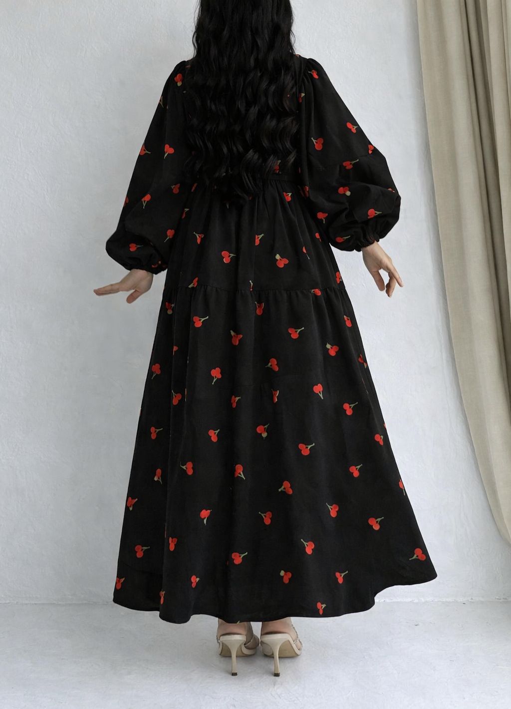 Cherry Printed Maxi