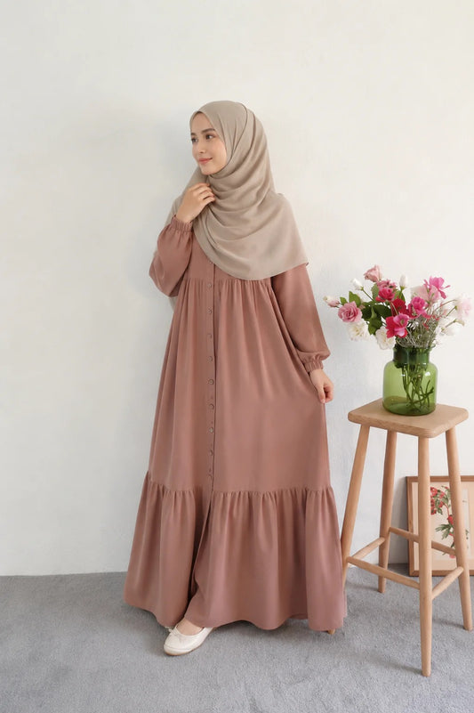 "ROSETTE FLOW ABAYA"