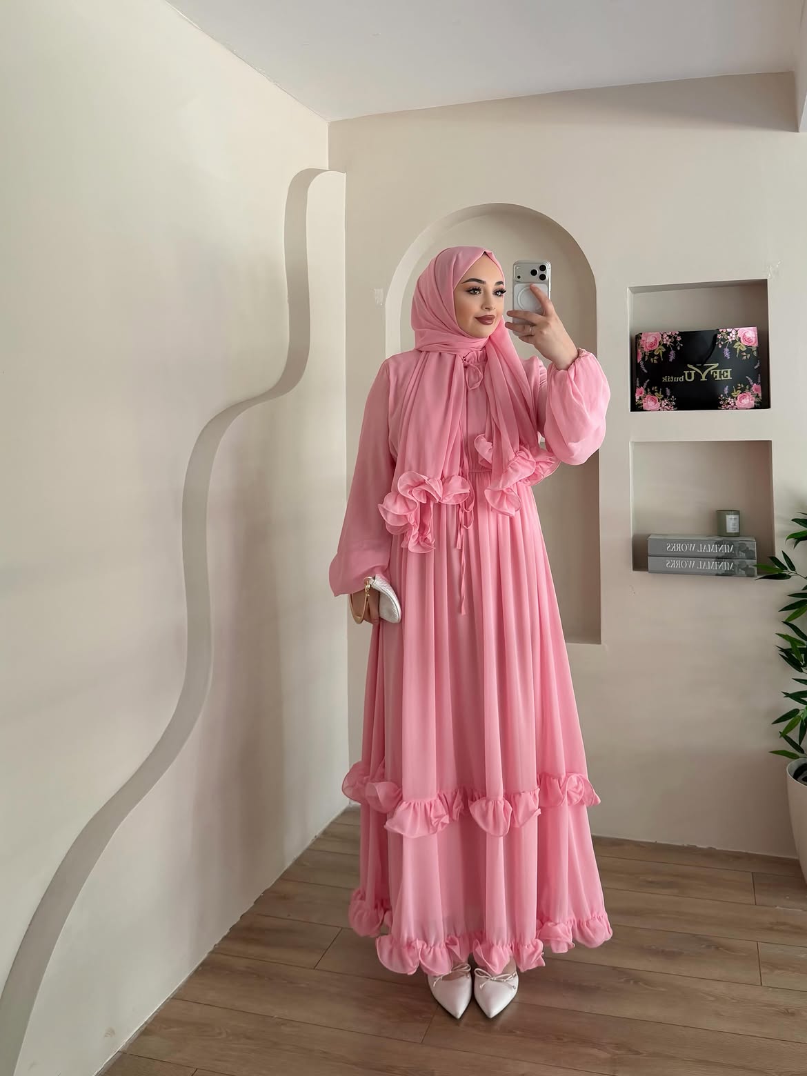 Amélie Petal Dress With stroller
