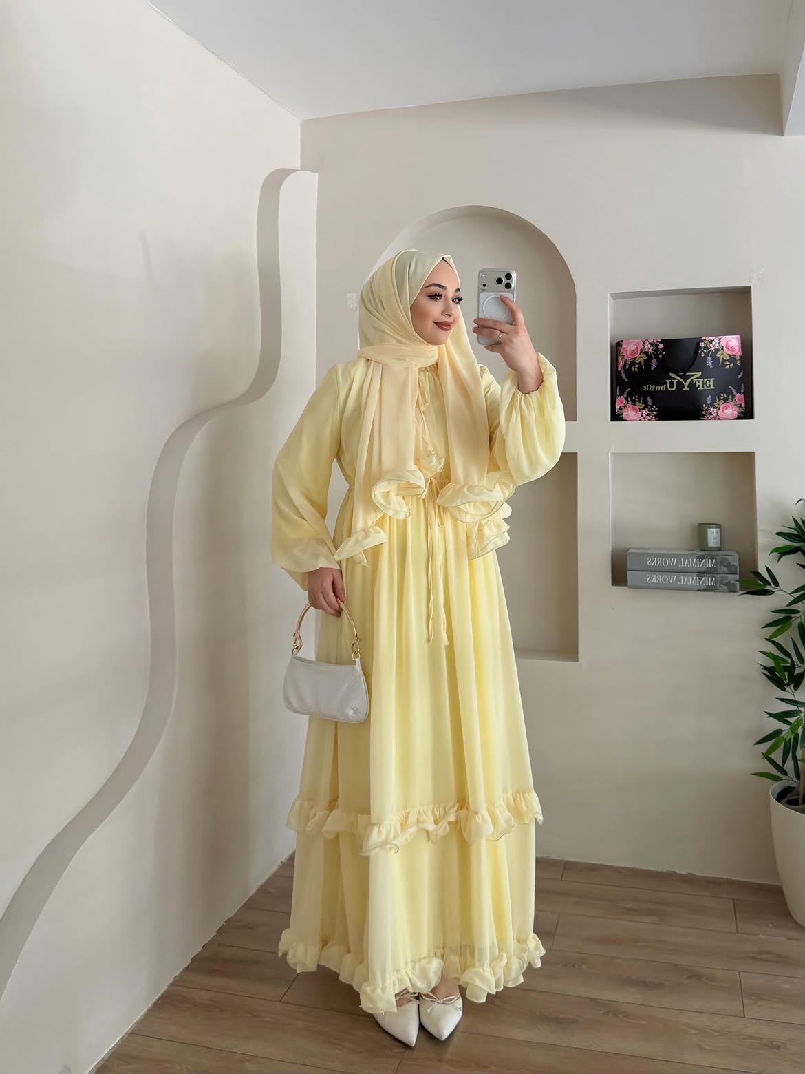 Amélie Petal Dress With stroller