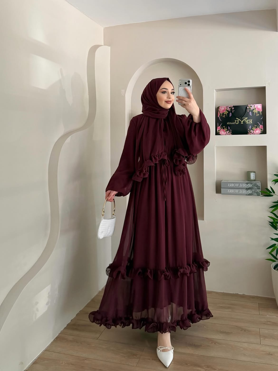 Amélie Petal Dress With stroller