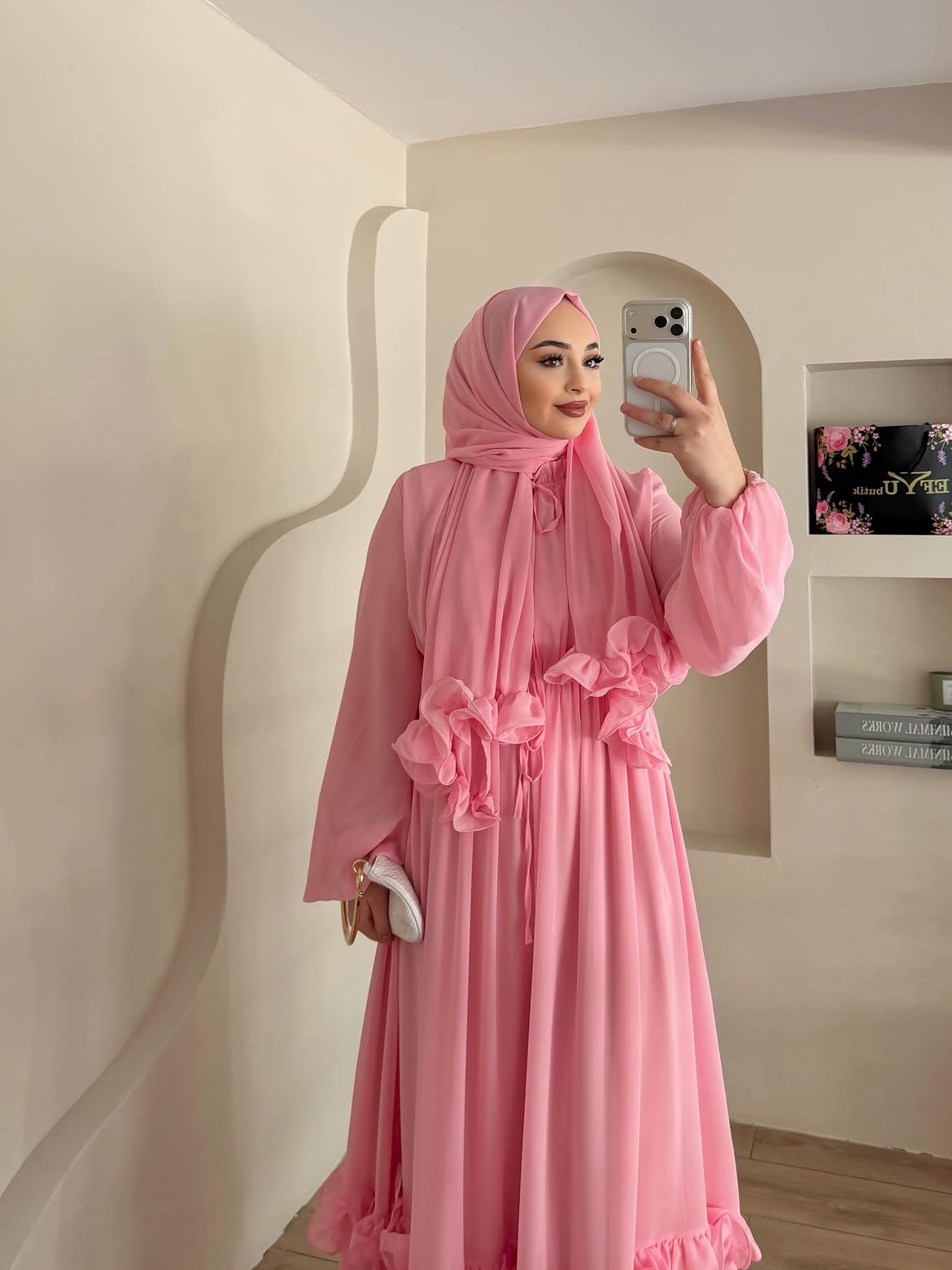 Amélie Petal Dress With stroller
