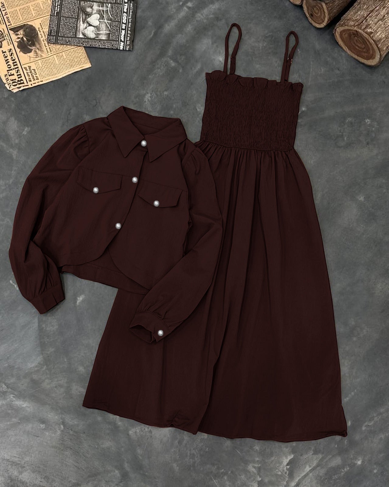 brown dress tumblr i am OBSESSED with this dress @whitefoxboutique dc ELLAWUWF when shopping #whitefox #whitefoxuni #ad #dress #contentcreator
