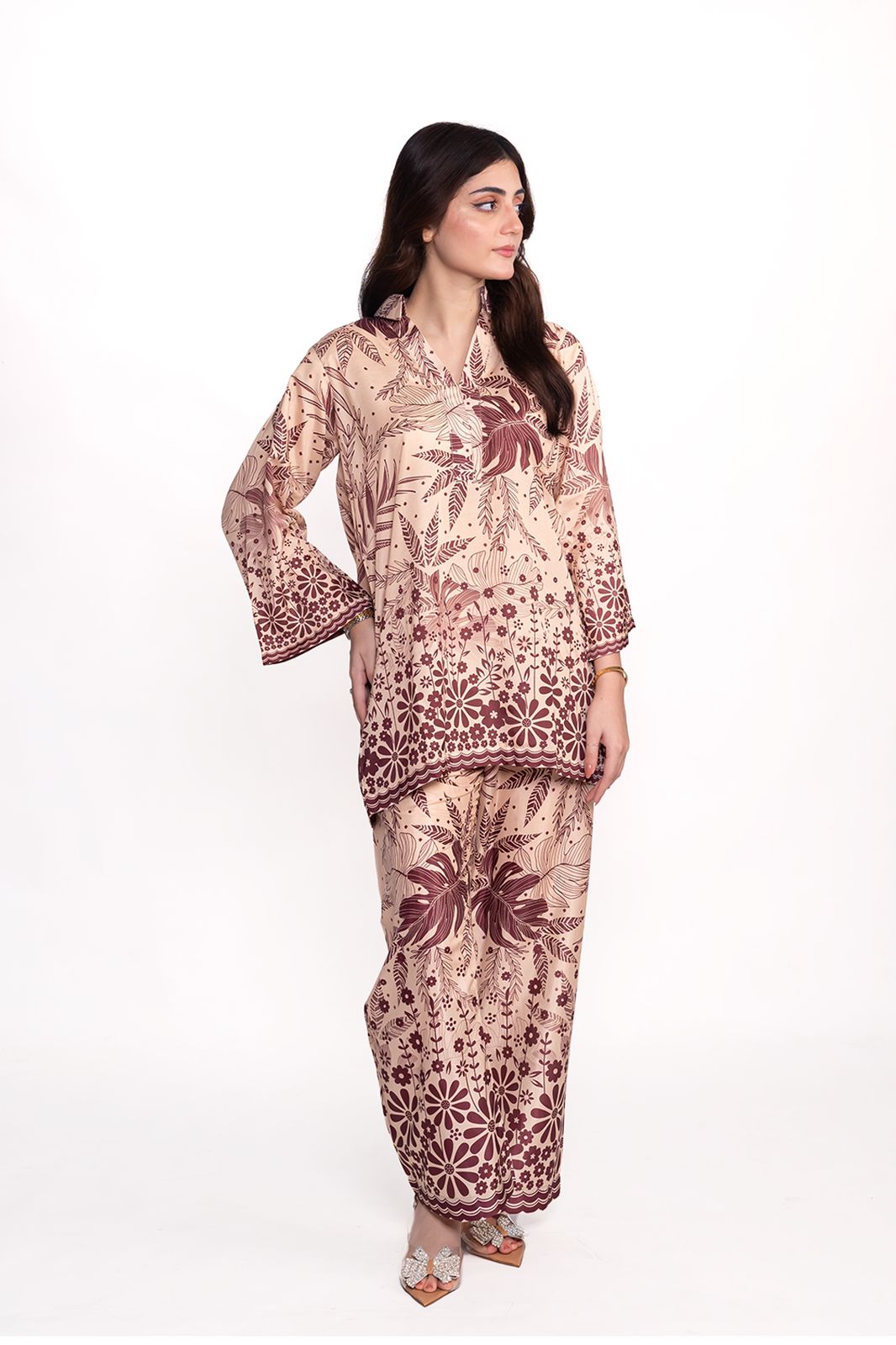 Creamy printed 2pcs