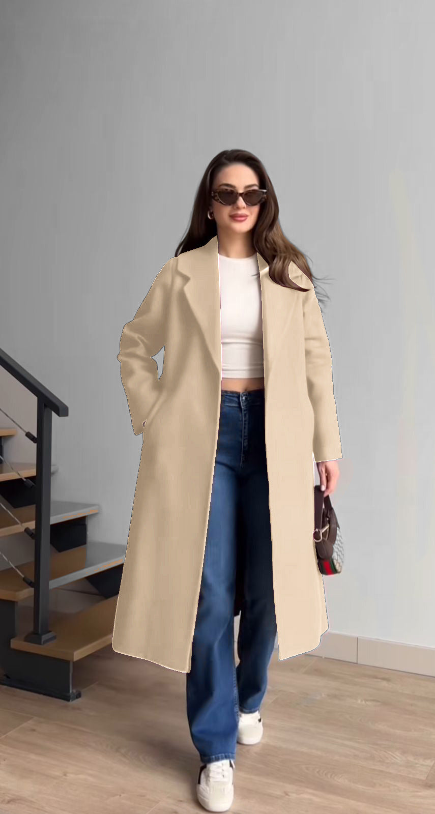 Snowy Haven Fleece Coat