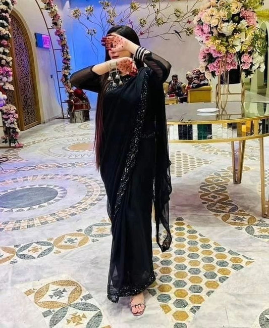 Chiffon Saree