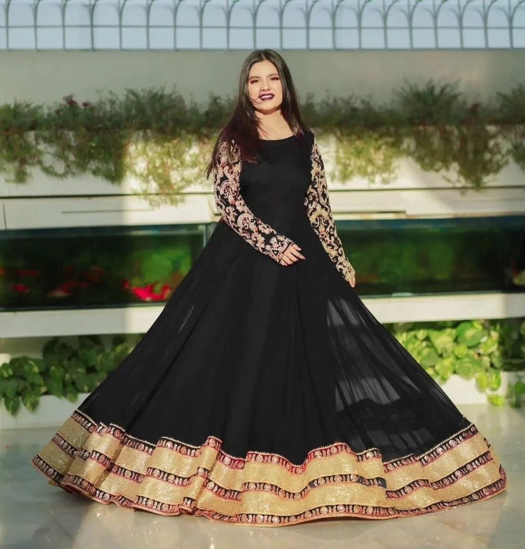 Embroidered Lace Maxi