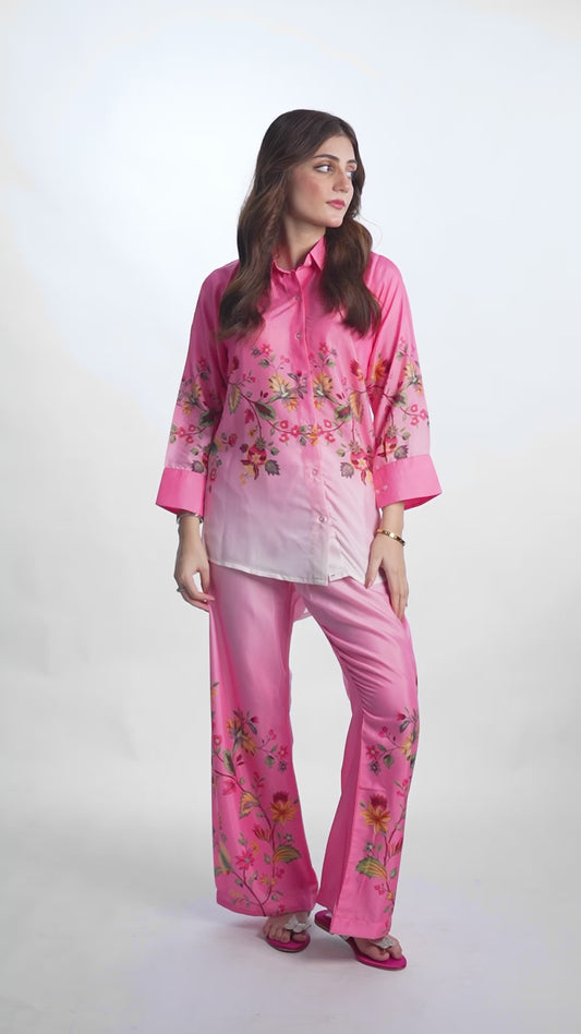 PINK PRINTED 2PCS