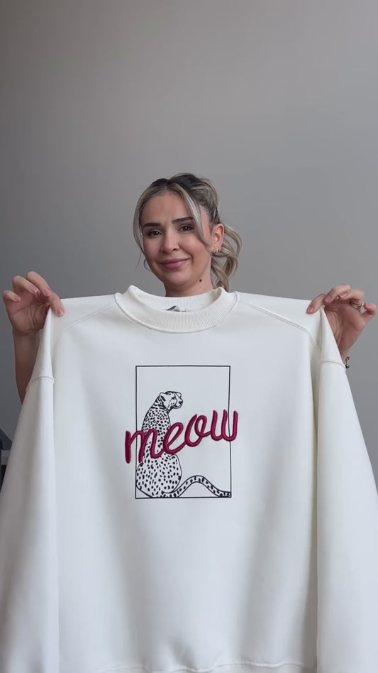 MEOW SWEAT SHIRT